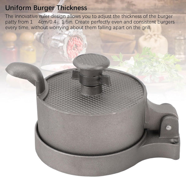 Hamburger Press Patty Maker Burger Press adjustable Non-stick Hamburger Mold AU