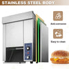 Automatic Hamburger Toasting Machine Commercial Burger Heater Bread Make Toaster