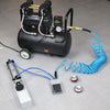 Pneumatic Can Crusher Foot-operated Compressor for 12/16OZ Cylinder Can Presser