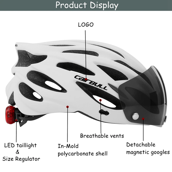 Cycling Helmet Adult Mountain Bike Helmet Lightweight Protection for Men & Women