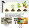 LED Grow Light Full Spectrum Plant Growing Lamp Adjustable Height With Timer