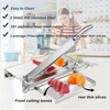 Bone Cutter Frozen Meat Slicer Manual Ribs Chicken Fish Chopper with Food Tray