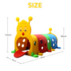 Caterpillar Tunnel Toddler Tunnel Climb & Crawl & Ride Activity Toy 190x105cm