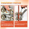 Foldable Drywall Cutter Drywall Cutting Tool Dual-Scale Gypsum Board Cutter