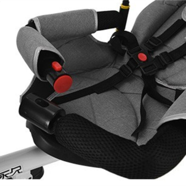 Twins Stroller Pram Tricycle Baby Double Seat Tandem Kids Toddler Ride-On Toy