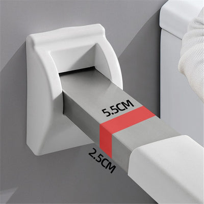 Toilet Grab Bar Foldable Flip Up Armrest Bars Elderly Non-Skid Safety Handrails