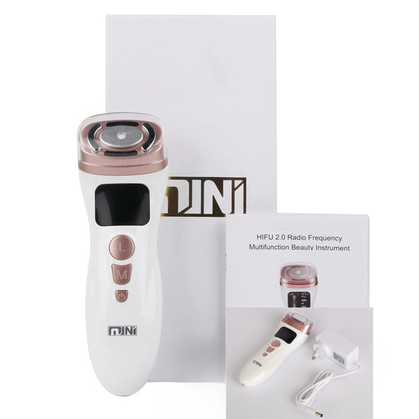 2nd Generation Mini HIFU Machine EMS Face Massage Wrinkle Remove Beauty Device