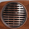 Portable AM FM Radio | Mains/Rechargeable Battery | Wood Effect | Retro Style