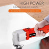 Electric Nibbler 2.5mm Sheet Metal Shear 500W Hand-held Scissor Cutter 2000r/min