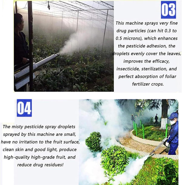 Insect Mosquito Pest Thermal Industrial Thermal Fogger Machine ULV Sprayer AU