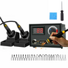 Pyrography Wood Burning Kit Wood Burner Tool Dual Pen 60W Adjustable Temperature