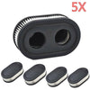 5X Lawn Mower Air Filter Cleaner For Brigg & Stratton 798452 593260 5432 5432K
