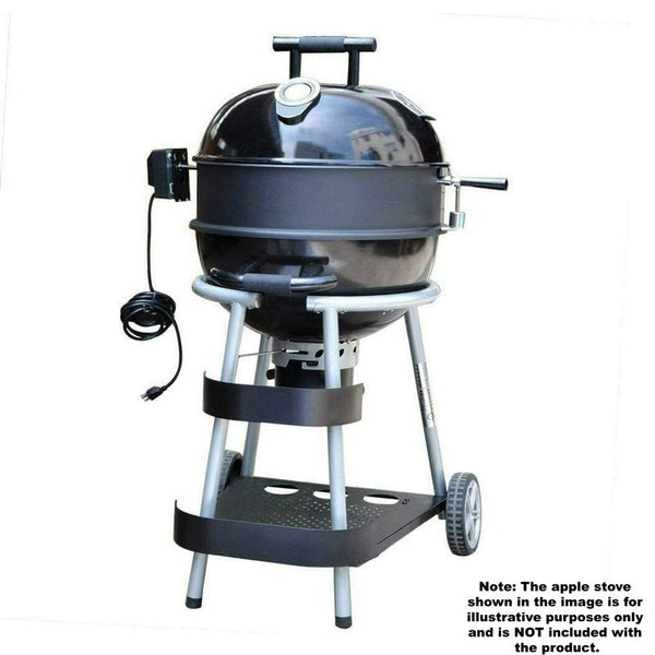 57cm Kettle Rotisserie Heavy-duty Electric Motor Charcoal Kettle Rotisserie Kit