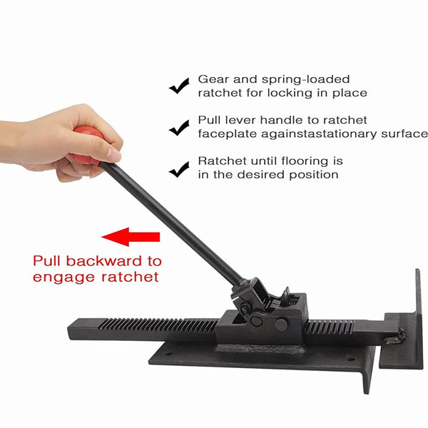 Pro Hardwood Flooring Jack Positioning Tool Installation Floors Tool Straighten