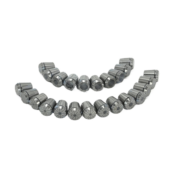 24pcs Spring Collet Chuck for CNC Milling Tool Holder Engraving Machine 3-26mm