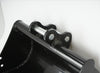 500mm Flat Plain Bucket Attachment No Tooth Bucket W/ 2 Pins For Mini Excavator