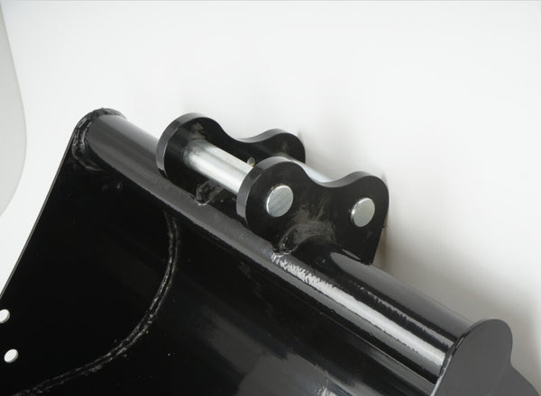 500mm Flat Plain Bucket Attachment No Tooth Bucket W/ 2 Pins For Mini Excavator
