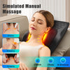 Massage Pillow Shoulder Neck Massager Waist Back Full-body Electric Massager
