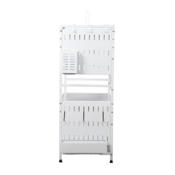 3 Tier Microwave Shelf Kitchen Adjustable Oven Storage Rack Stand Cabinet Holder