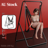 1.8m Couple Sex Swing Hammock Sex Swing Stand BDSM Bondage Frame w/Sling AU