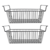 2X Freezer Organizer Bins Stackable Deep Freezer Organizer Bins W/ Handle AU
