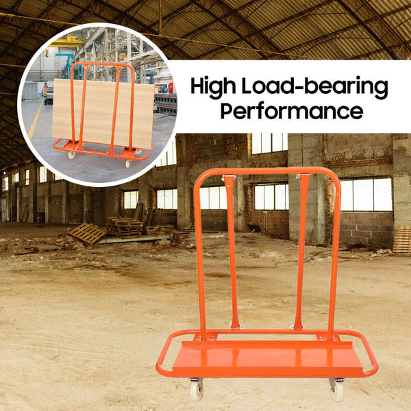 Drywall Cart Dolly Steel Panel Dolly Panel Truck Cart for Plywood Plasterboard