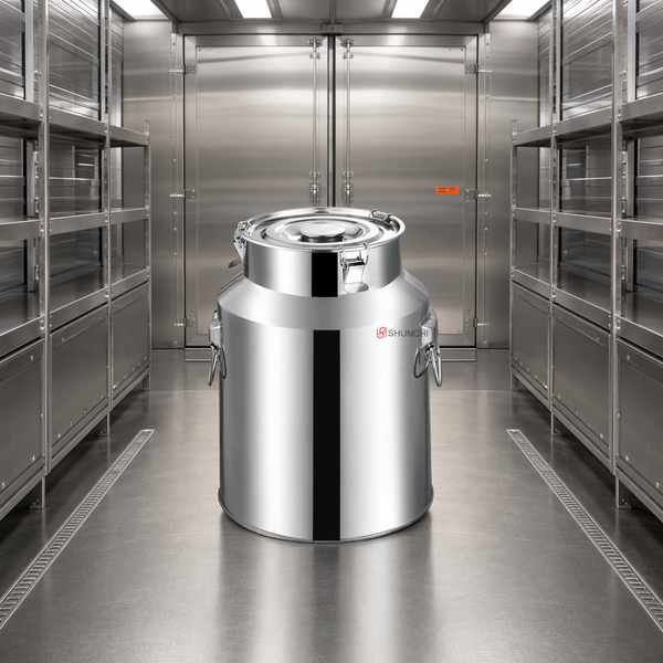 58L/35L Wine Beer Keg Fermenter Barrel Stainless Steel Oil Rice Milk Cans Tank