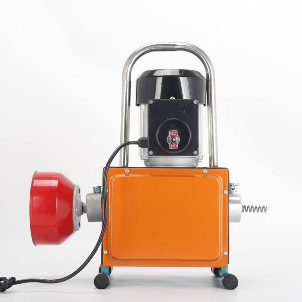 800W Drain Cleaner Machine Snake Electric Plumbing Sewerage Pipe 16m Cable