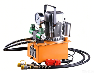 Electric Solenoid Hydraulic Oil Pump Double Acting Pump Porta Pack 70Mpa 750W AU