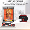 LPG Shawarma Doner Kebab Machine Gyros Kabab Grill Rotisserie Stainless Steel AU