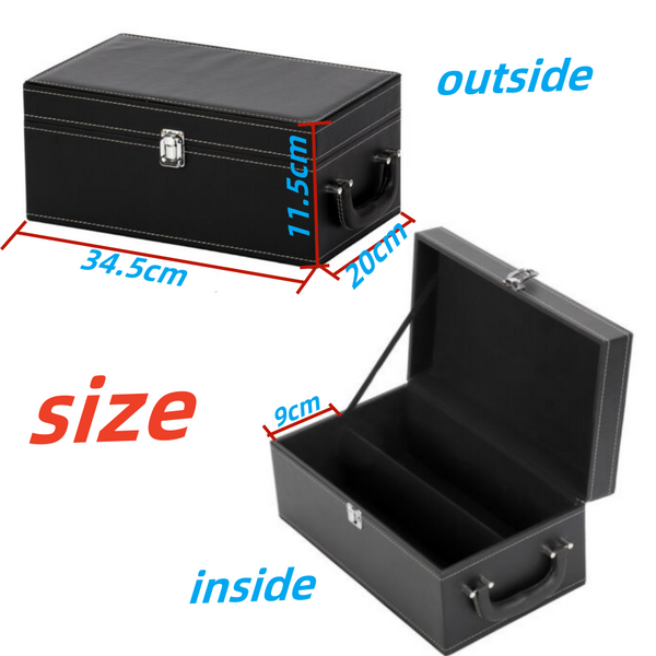 Graded Card Slab Carrying Case Slotted Storage Fits PSA/BGS/FGS Trading Sports