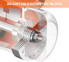 Vibration Motor 30W 3600RPM Aluminum Alloy Case with Speed Controller & AU PLUG