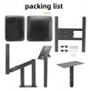 6 Styles Adjustable Height Tattoo Armrest Stand W/ Thicken Soft Sponge Pad