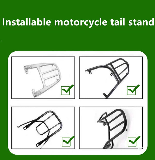 Foldable Motorcycle Trunk Camping Box Stall Box Shelves Barbecue Picnic Table