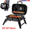 Portable Fire Pit BBQ Grill Stove Outdoor Camping Charcoal BBQ Picnic Hiking AU