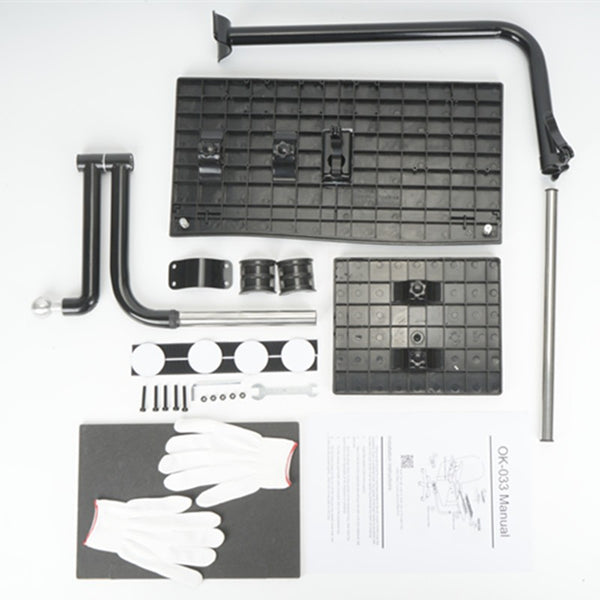 Ergonomic Laptop/Keyboard/Mouse Stand/Mount/Holder for Chair