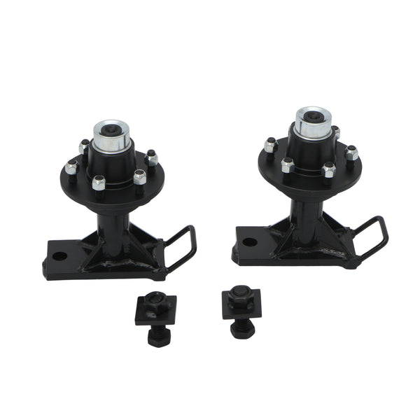 2Pcs Shipping Container Wheels 8/6-Lug Wheels Shipping Container Accessories