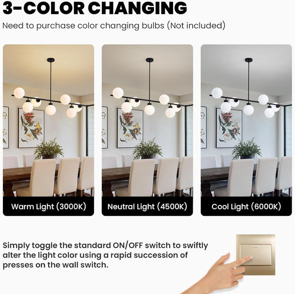 Kitchen Pendant Light Large Chandelier Lighting Shop Lamp Room Chandelier Light