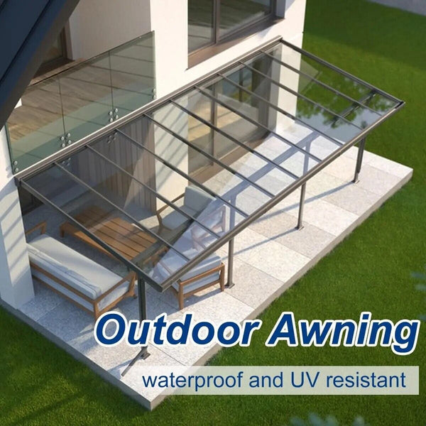 Polycarbonate Greenhouse Panels Water & Impact Resistance Roofing For Garden