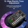 Podcast Studio Equipment Kit F998 Live Sound Card Audio Mixer w/ Mic 3m Earphone