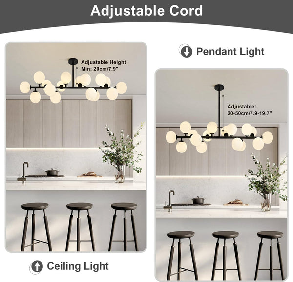 Kitchen Pendant Light Large Chandelier Lighting Shop Lamp Room Chandelier Light