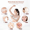 Permanent Hair Removal IPL Laser Ice Point 999,999 Flashes Painless Epilator