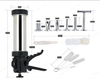Beef Jerky Gun Beef Stick Maker Sausage Cannon Kit w/Cleaning Tool Stainless