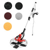 Electric Concrete Trowel with Extension Rod Wall Smoothing Polishing 6 Speed