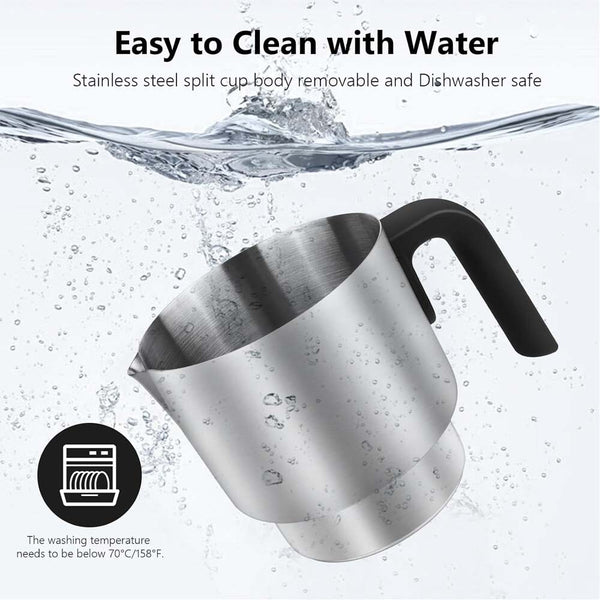 Milk Frother and Steamer Electric Milk Frother Automatic Warm / Cold Foam Maker