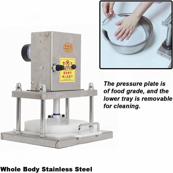 Electric Dough Roller Sheeter Pizza Dough Press Machine for Pressing Pizza Cake