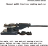 Industrial Metal Bender Metal Bender Rebar Bender for Flat Round Square Steel AU