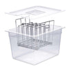Sous Vide Container 12L Sous Vide Rack with Lid & Rack - BPA Free Complete Sous
