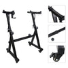 Piano Keyboard Stand Adjustable Folding Set Z Style Keyboard Stand with Wheels
