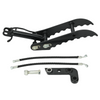 Hydraulic Thumb Clip for Mini Excavators Attachments L-Shaped Brack Easy Pick Up